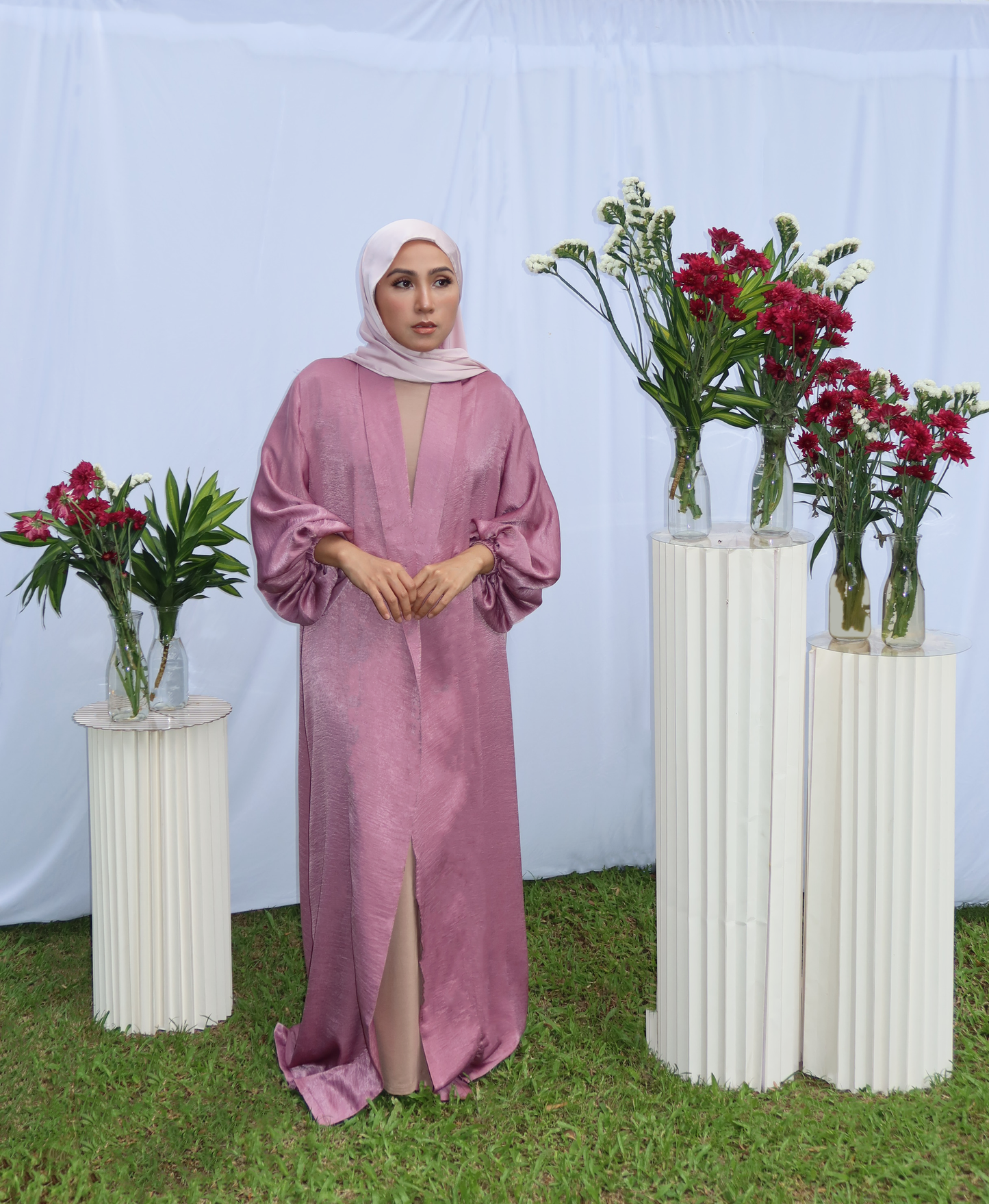 Khadijah Outerwear in Mauve