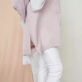 mawar top in dusty pink - jia.basics