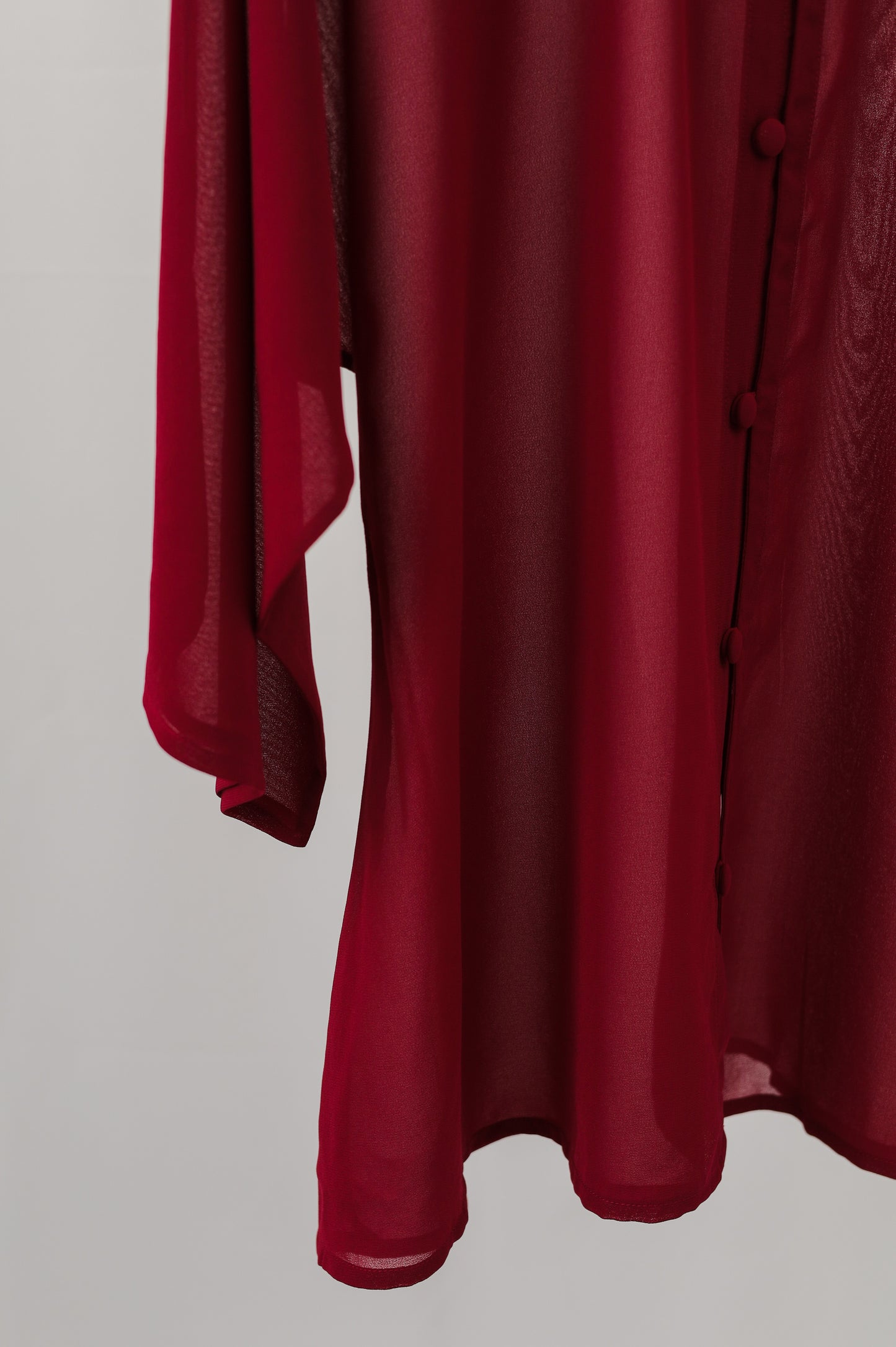 suri top in cherry red - jia.basics