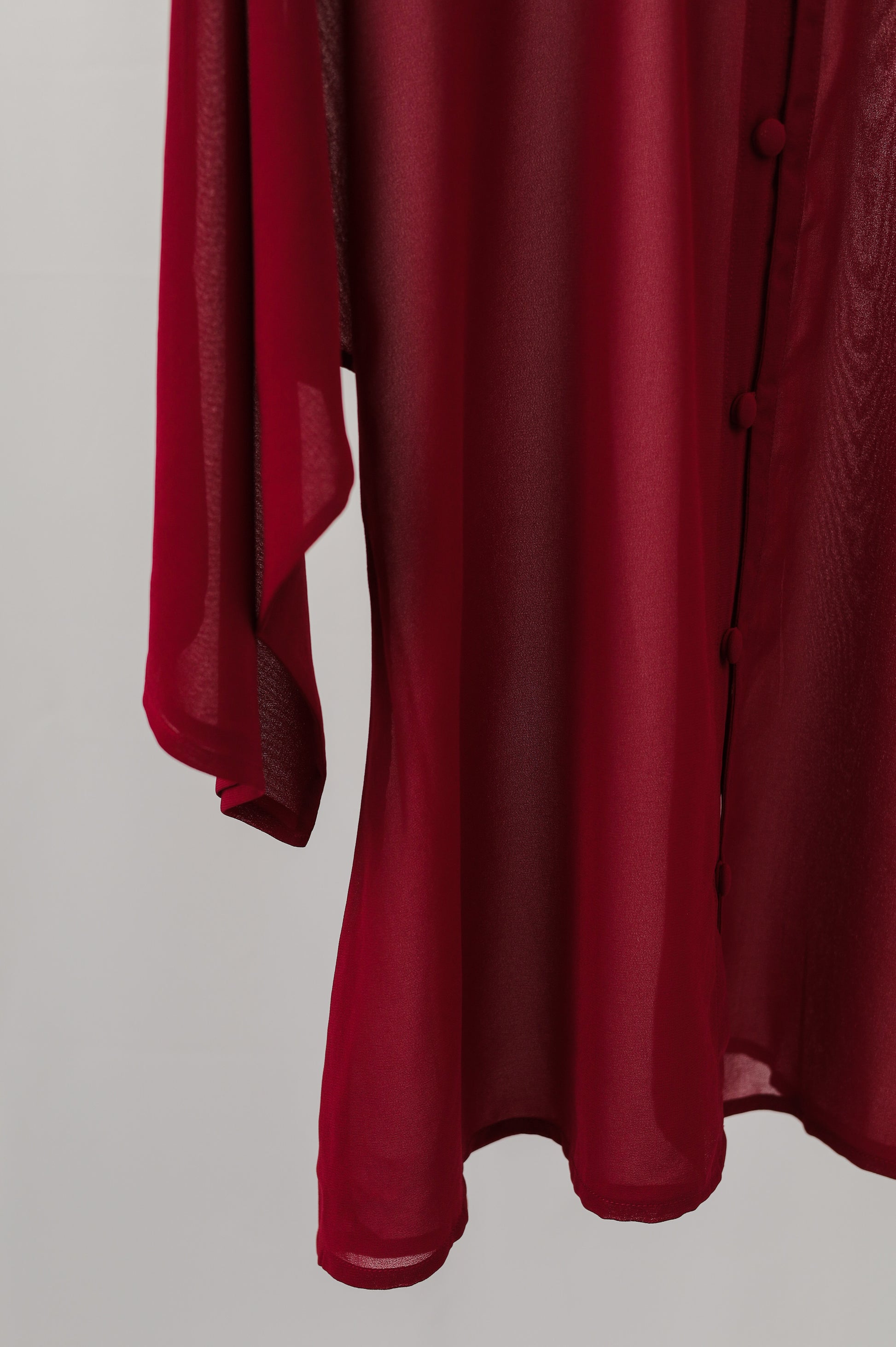 suri top in cherry red - jia.basics