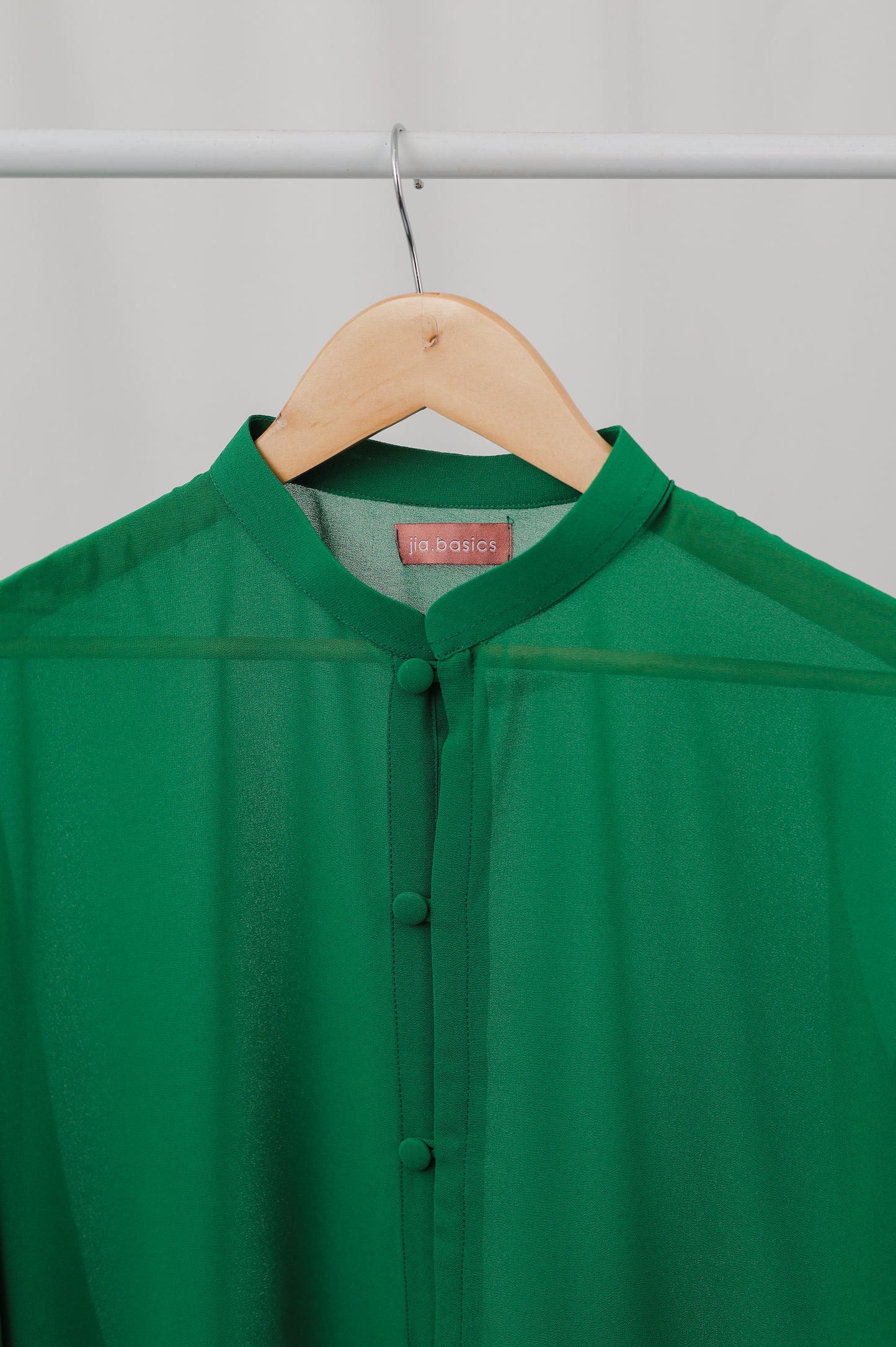 suri top in forest green - jia.basics