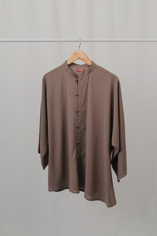 suri top in brown - jia.basics